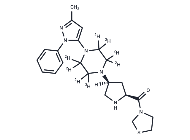 化合物 Teneligliptin D8|T13121|TargetMol