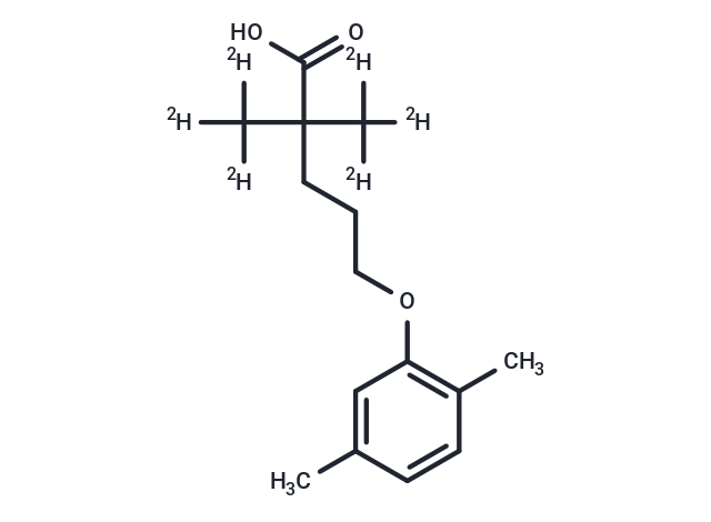 化合物 Gemfibrozil-d6|T71306|TargetMol