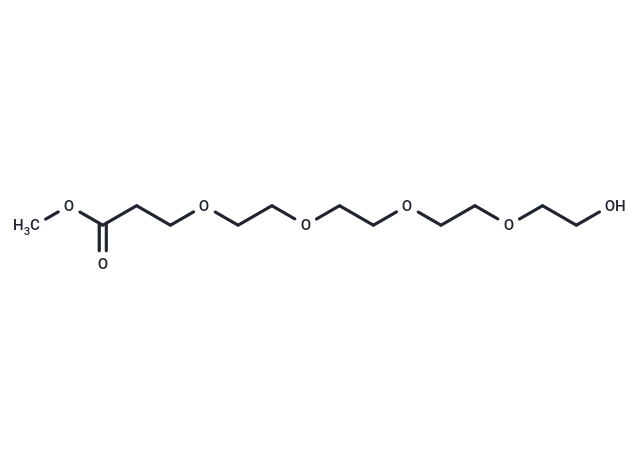 化合物 Hydroxy-PEG4-C2-methyl ester|T18043|TargetMol