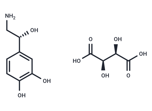 化合物 Noradrenaline tartrate|T20173|TargetMol