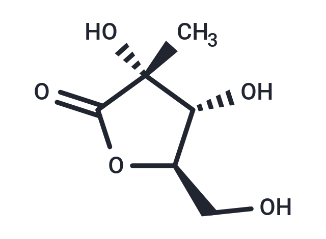 化合物 2-b-C-Methyl-D-ribono-1,4-lactone|TNU1223|TargetMol