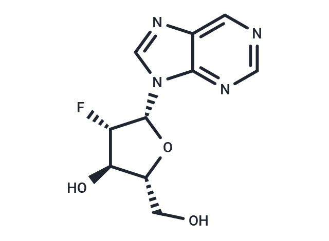 化合物 Purine -9-beta-D-(2’-deoxy-2’-fluoro) arabinoriboside|TNU0086|TargetMol