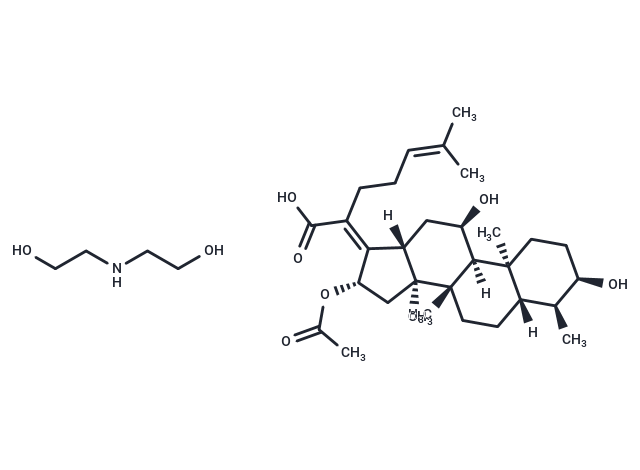 化合物 Diethanolamine Fusidate|T70323|TargetMol