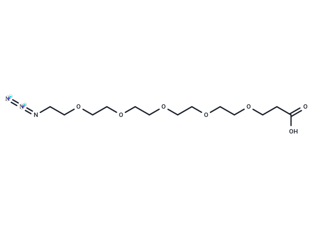 化合物 Azido-PEG5-acid|T14454|TargetMol