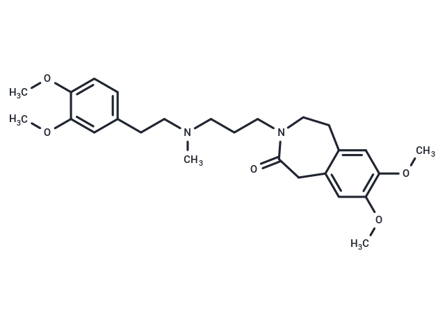 化合物 Zatebradine|T13387|TargetMol