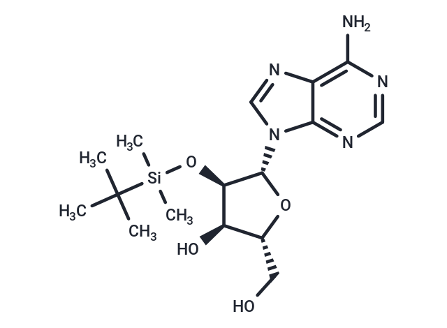 化合物 2’-O-t-Butyldimethylsilyl adenosine|TNU0602|TargetMol