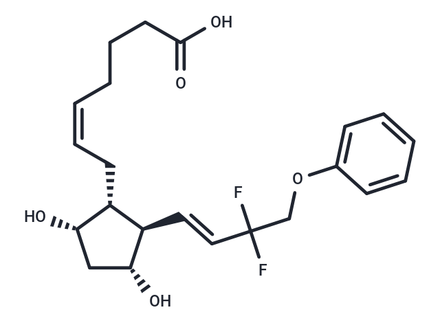 化合物 Tafluprost acid|T20142|TargetMol