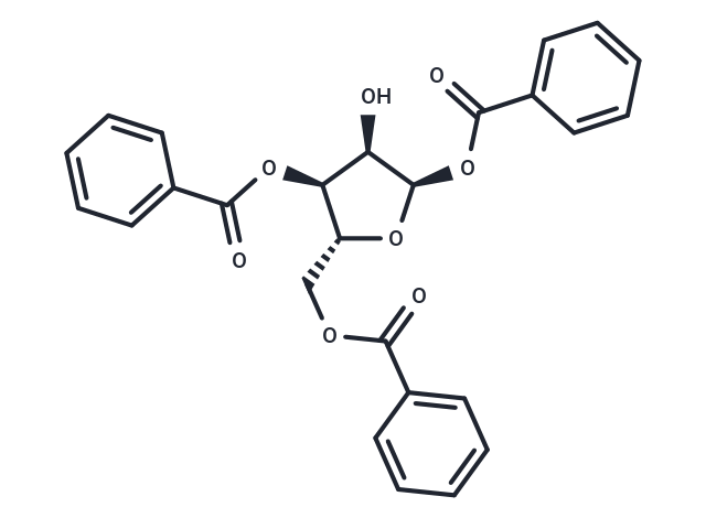 化合物 1,3,5-Tri-O-benzoyl-D-ribofuranose|TNU0682|TargetMol