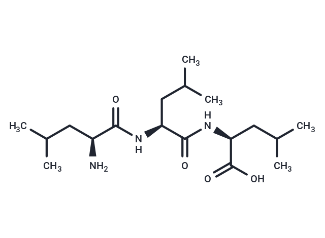 化合物 Leucyl-leucyl-leucine|T20433|TargetMol