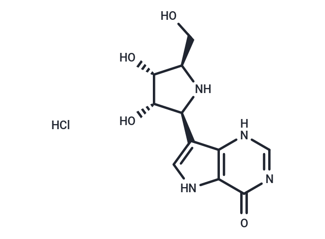 化合物 Forodesine hydrochloride|T11313|TargetMol