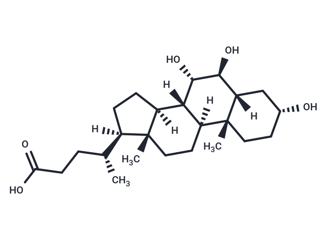 化合物 α-Muricholic acid|T19623|TargetMol