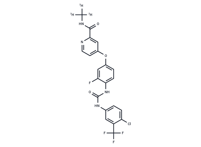 化合物 Regorafenib-d3|T12698|TargetMol