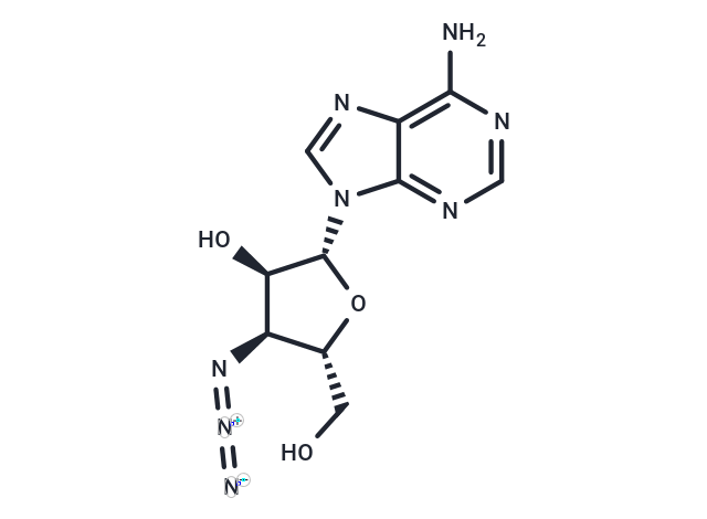 化合物 3’-Azido-3’-deoxyadenosine|TNU0147|TargetMol