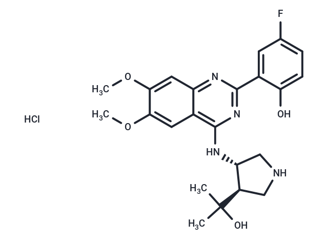 化合物 CCT241533 hydrochloride|T10718L|TargetMol