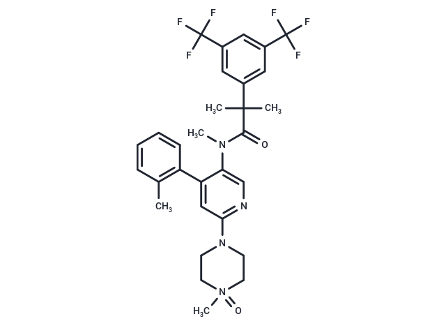 化合物 Netupitant metabolite Netupitant N-oxide|T12213|TargetMol