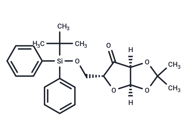 化合物 5-O-(tert-Butyldiphenylsilyl)-1,2-O-isopropylidene-alpha-D-erythro-pentofuranos-3-ulose|TNU0627|TargetMol