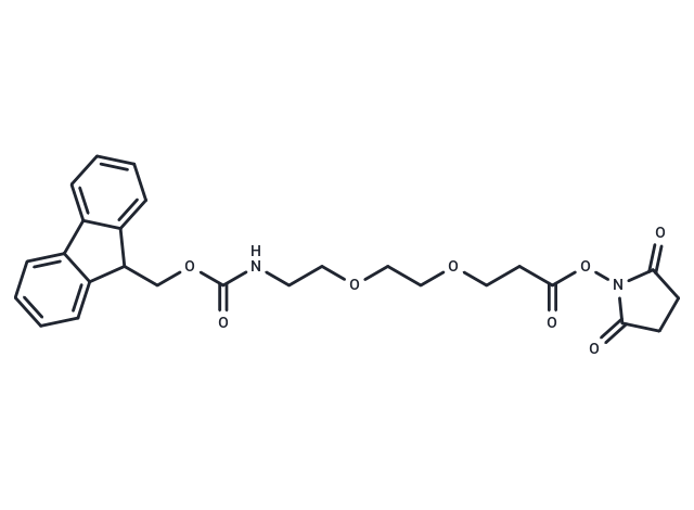 化合物 Fmoc-PEG2-C2-NHS ester|T15328|TargetMol