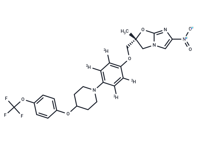 化合物 Delamanid D4|T10992|TargetMol