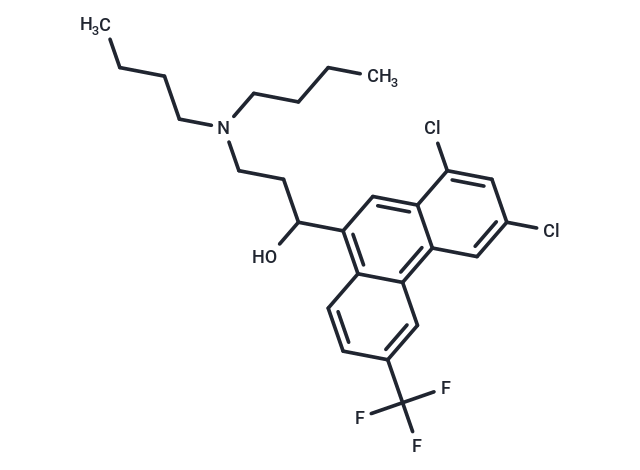 化合物 Halofantrine, (-)-|T25485|TargetMol