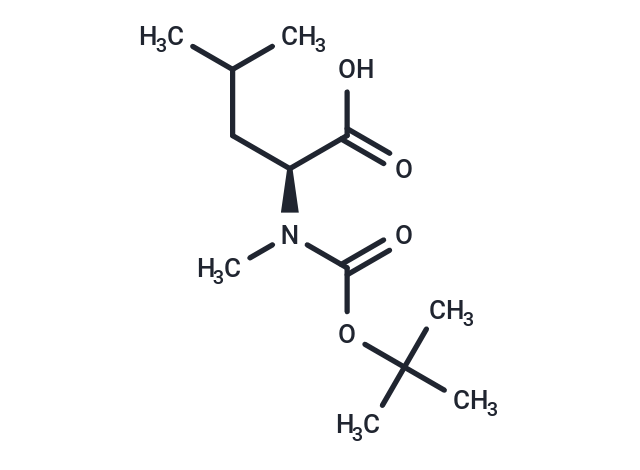 化合物 Boc-N-Me-Leu-OH|T65045|TargetMol