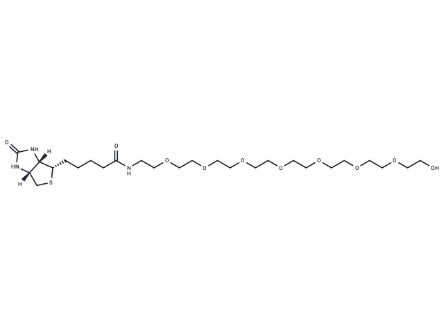 化合物 Biotin-PEG8-alcohol|T14611|TargetMol