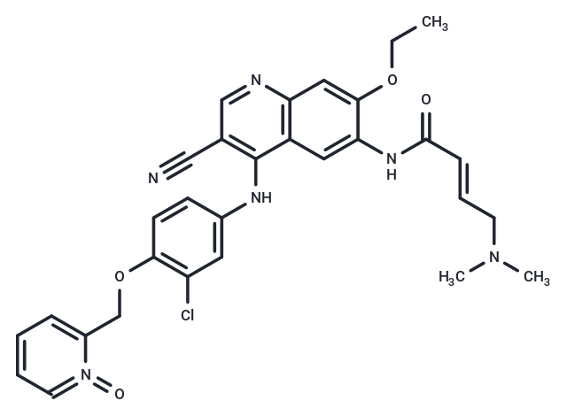 化合物 Neratinib pyridine N-oxide|T70829|TargetMol