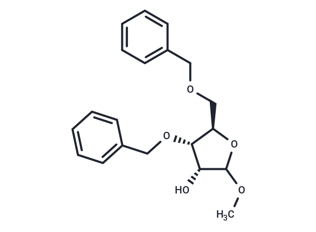 化合物 Methyl 3,5-di-O-benzyl-D-ribofuranoside|TNU0610|TargetMol