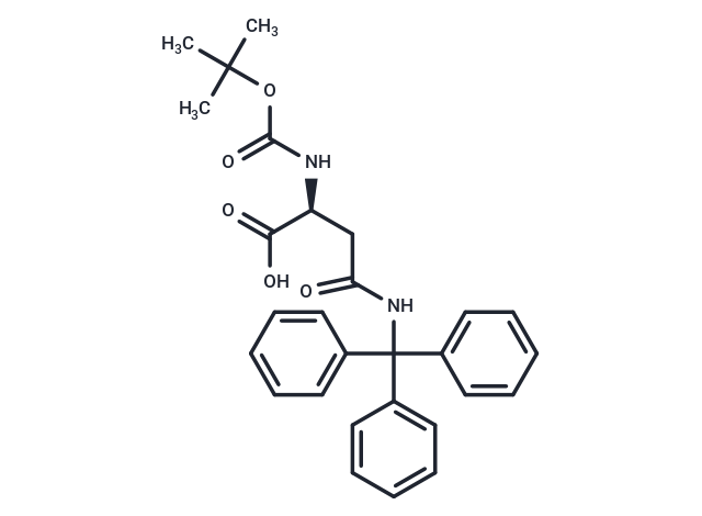 化合物 Boc-Asn(Trt)-OH|T66034|TargetMol