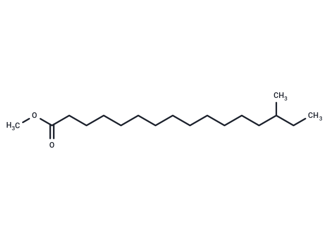 化合物 14-methyl Palmitic Acid methyl ester|T85260|TargetMol