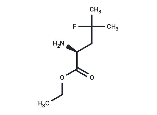 化合物 (S)-Ethyl 2-amino-4-fluoro-4-methylpentanoate|T66593|TargetMol