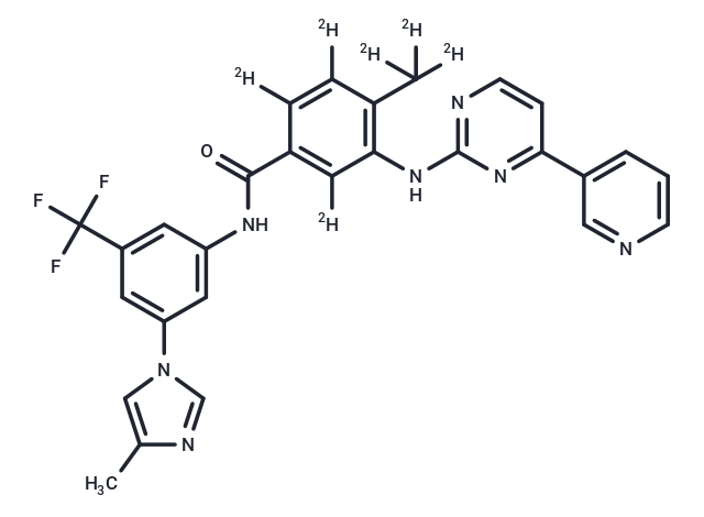 化合物 Nilotinib-d6|T12224|TargetMol