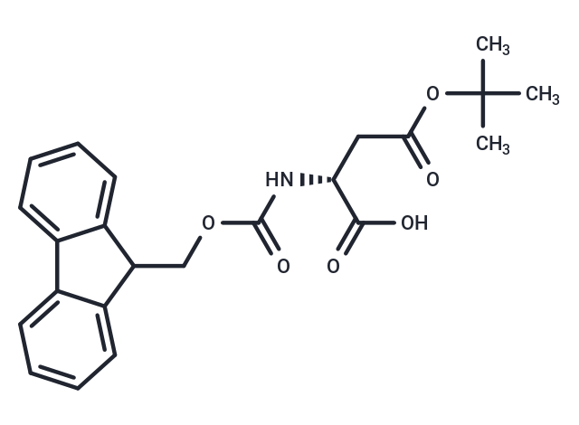 化合物 Fmoc-D-Asp(OtBu)-OH|T65524|TargetMol