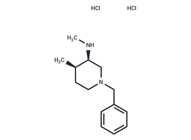 化合物 (3R,4R)-1-Benzyl-N,4-dimethylpiperidin-3-amine dihydrochloride|T66079|TargetMol