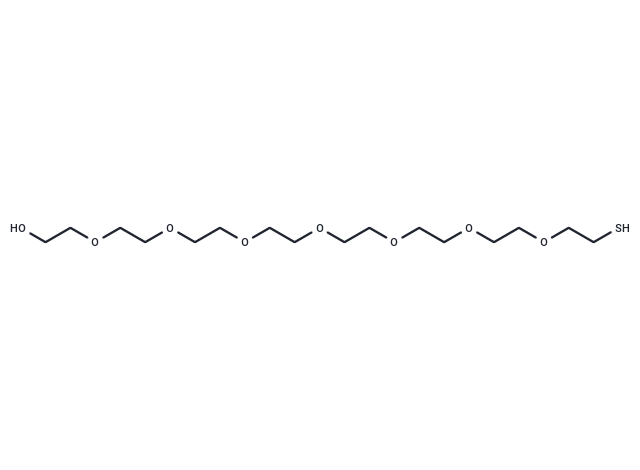 化合物 Thiol-PEG8-alcohol|T18843|TargetMol