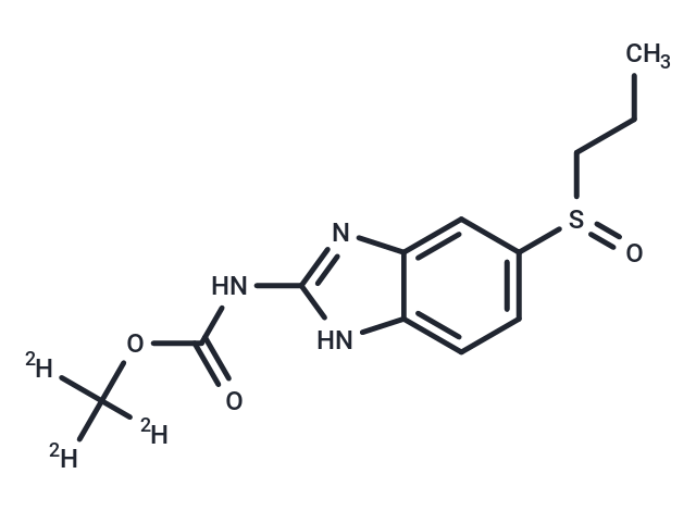 化合物 Albendazole sulfoxide D3|T19184|TargetMol