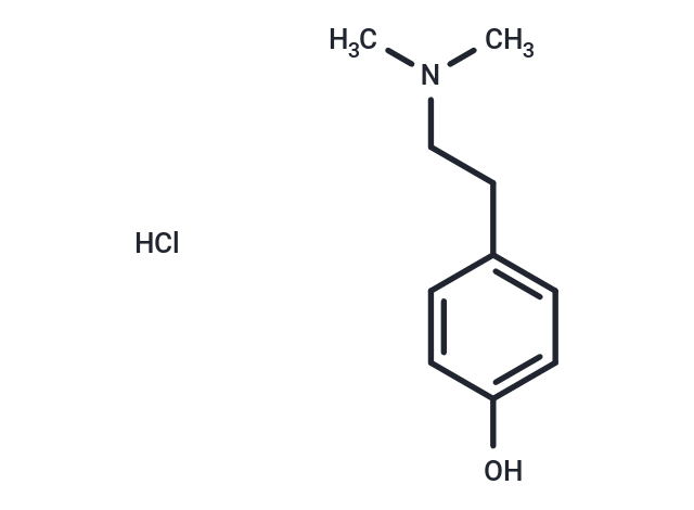 化合物 Hordenine hydrochloride|T71788|TargetMol