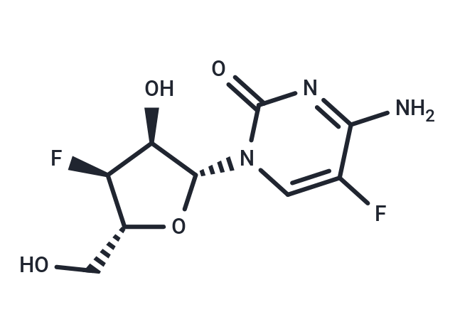 化合物 3’-Deoxy-3’,5-difluorocytidine|TNU0363|TargetMol