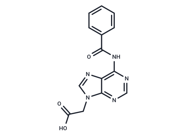 化合物 6-Benzoylamino-9H-purine-9-acetic ?acid|TNU0914|TargetMol