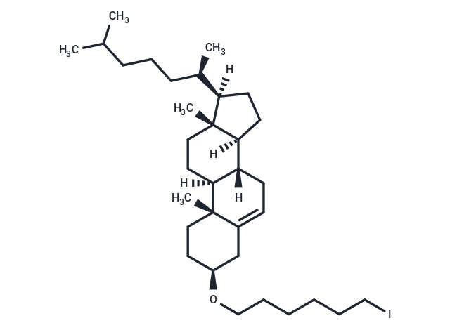 化合物 3-[(6-Iodohexyl)oxy]-(3b)-cholest-5-ene|TNU0848|TargetMol