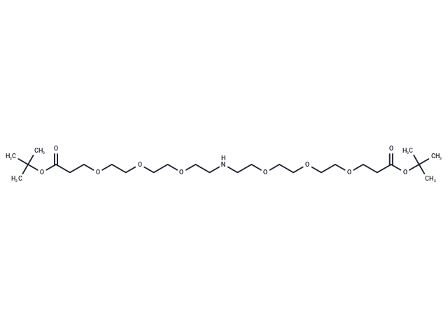 化合物 NH-bis(PEG3-Boc)|T16303|TargetMol