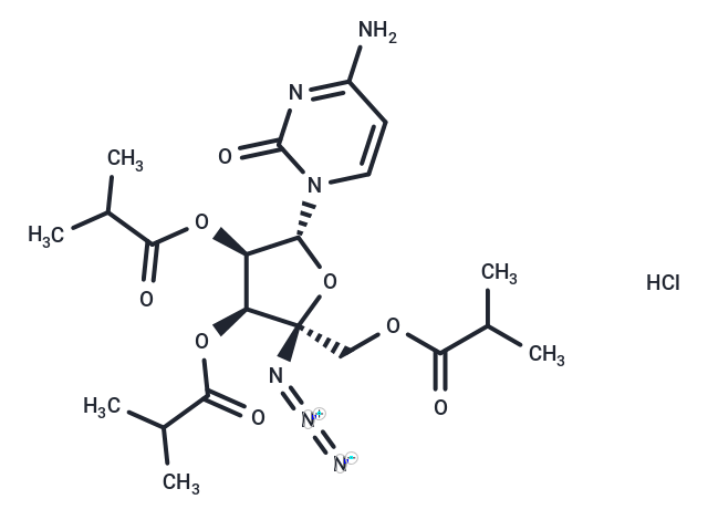 化合物 Balapiravir hydrochloride|T26736|TargetMol