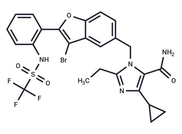 化合物 Saprisartan|T34518|TargetMol