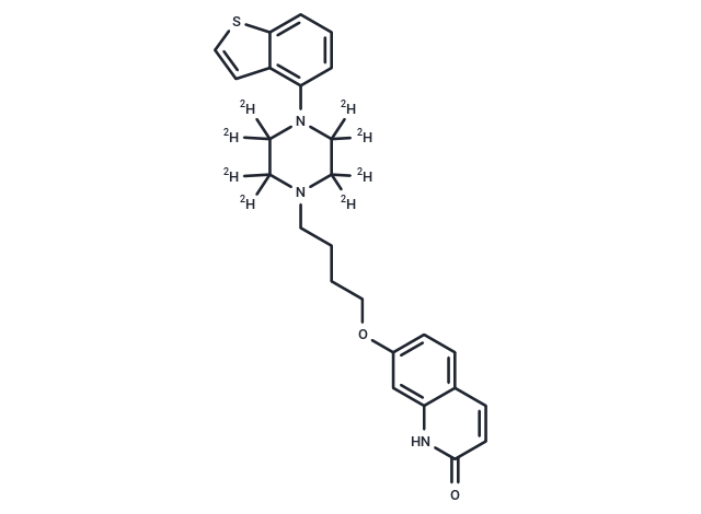 化合物 Brexpiprazole-d8|T10610|TargetMol