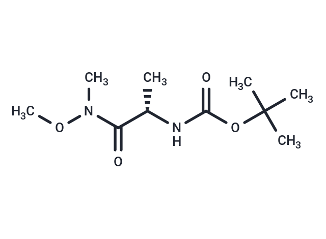 化合物 Boc-Ala-NMe(OMe)|T66023|TargetMol