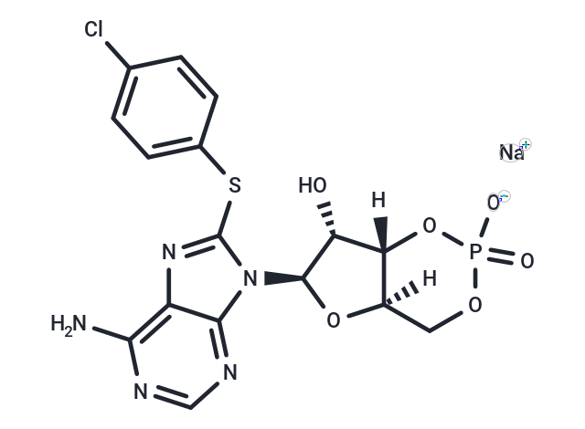 化合物 8-CPT-Cyclic AMP (sodium salt)|T21705|TargetMol