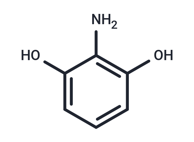 化合物 2-Amino-1,3-benzenediol; ? 2-Aminoresorcinol|TNU1454|TargetMol