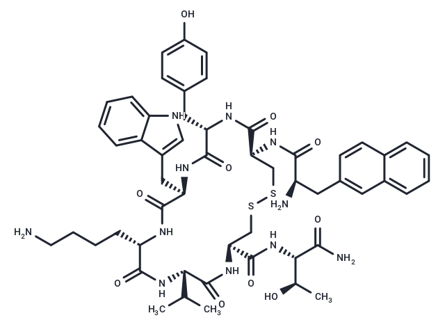 化合物 Lanreotide|T20534|TargetMol