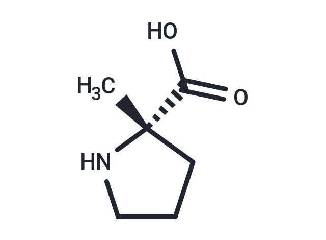 化合物 (S)-2-Methylpyrrolidine-2-carboxylic acid|T66169|TargetMol