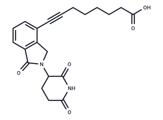 化合物 Lenalidomide-acetylene-C5-COOH|T18063|TargetMol