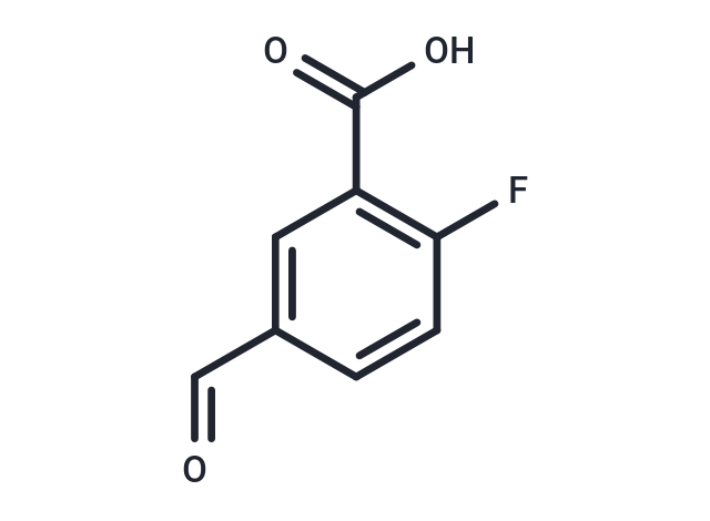 化合物 2-Fluoro-5-formylbenzoic acid|T67389|TargetMol